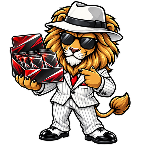 BOXを持つトレカマフィアのライオン